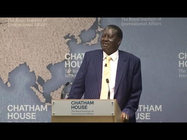 Kenya:“Iam a strong supporter of the full recognition of Somaliland” Former Kenyan Pm Raila Odinga