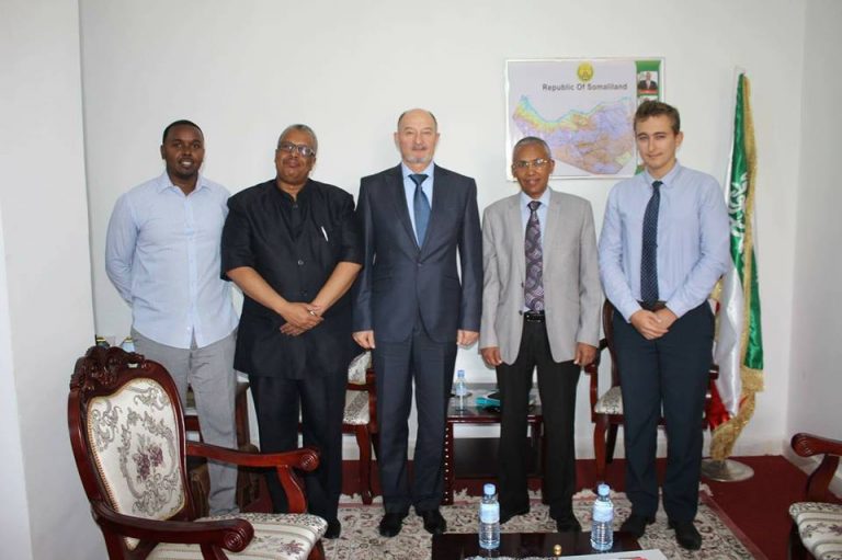 Somaliland Foreign Minister Meets With Russian diplomat Yury Kourchakov