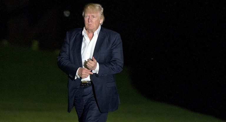 What a real crisis could mean for Trump