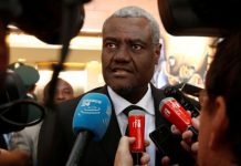 Chairperson of the African Union Commission, H.E. Moussa Faki Mahamat