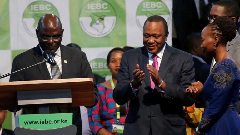 Uhuru Kenyatta wins Kenya presidential election