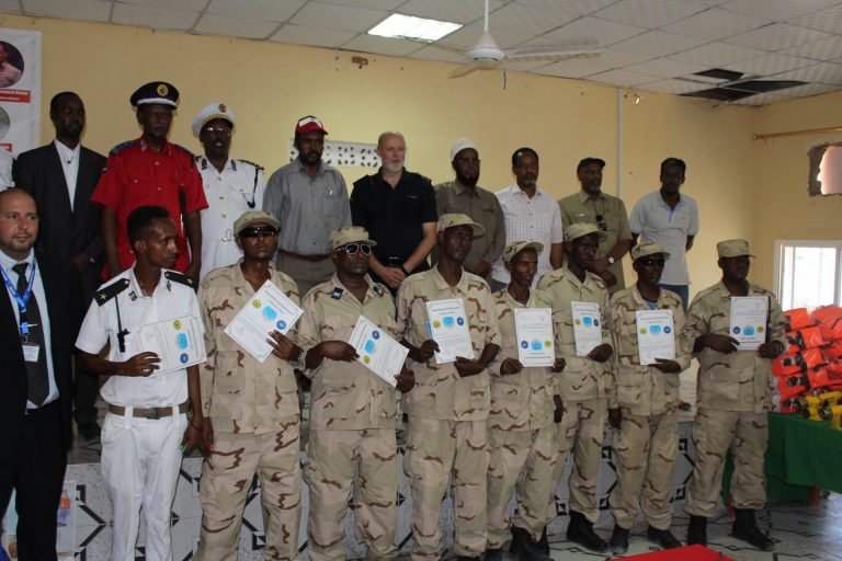 Somaliland:First Aid and Firefighting training course concluded in Berbera
