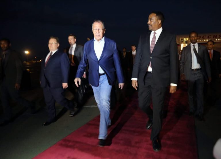 Ethiopia:Russia Foreign Minister  Sergei Lavrov arrives in Addis Ababa