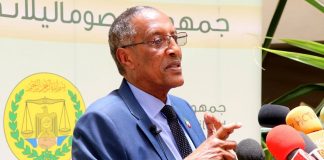 Somaliland president Muse Bihi Abdi
