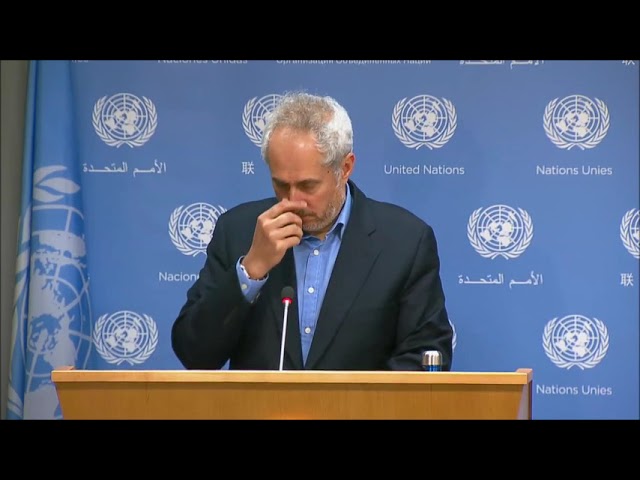 On Somaliland, Inner City Press Asks UNSG Guterres Spox About Letter Critiquing Keating, No Real Response