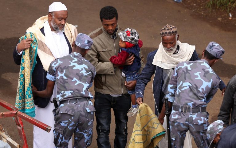 Türkiye Diyanet Foundation donated 34,000 sheep to Ethiopia as hundreds of thousands of Muslims converged at the national stadium and nearby Meskel Square in capital Addis Ababa to celebrate Eid al-Adha or the “Feast of Sacrifice.” Photo by hurriyetdailynews