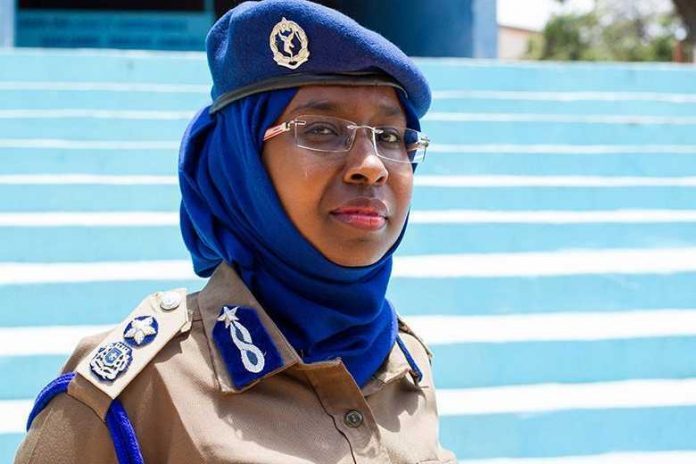 Colonel Zakia Hussen Ahmed Promoted to the rank of a brigadier general in the Somali Police Force Colonel Zakia Hussen Ahmed Promoted to the rank of a brigadier general in the Somali Police Force