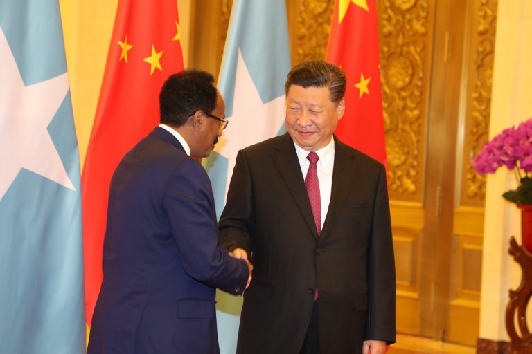 Somalia’s President Holds Bilateral Talks with Chinese President Xi JinPing