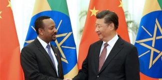 Prime Minister Dr Abiy Ahmed met Chinese President Xi Jinping yesterday ahead of the 2018 Beijing Summit of the Forum on China-Africa Cooperation (FOCAC)