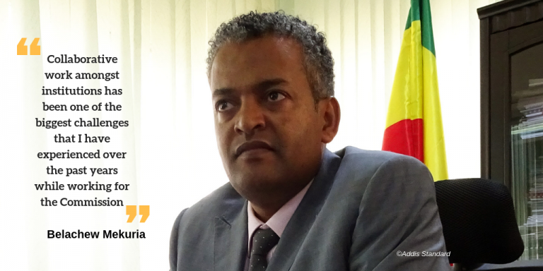 commissioner of Ethiopian Investment Commission (EIC), Dr. Belachew Mekuria has resigned Photo by AddisStandard