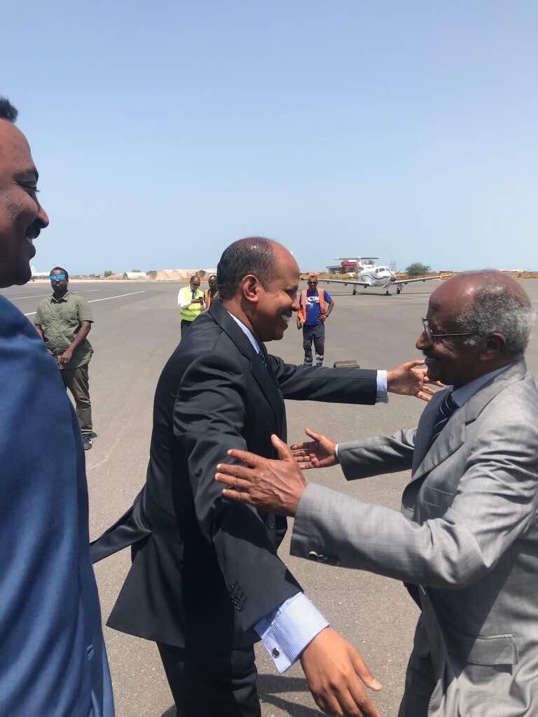Foreign Ministers of Eritrea, Ethiopia and Somalia Arrives in Djibouti