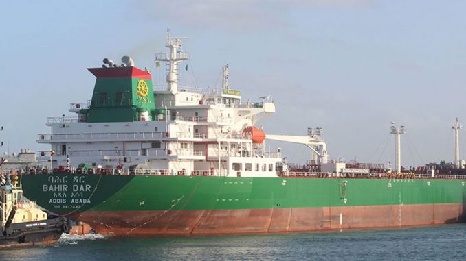  Ethiopian  Commercial Ship docked in Massawa  Port after 20 