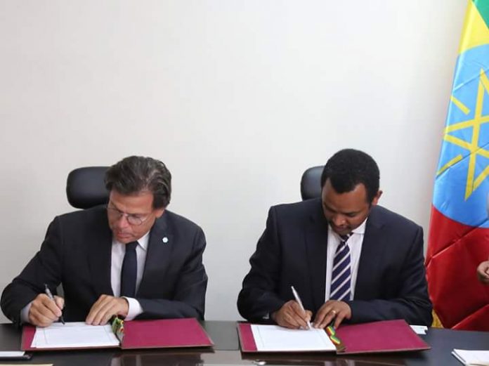 Ethiopia signs Host Country Agreement with Global Green Growth Institute