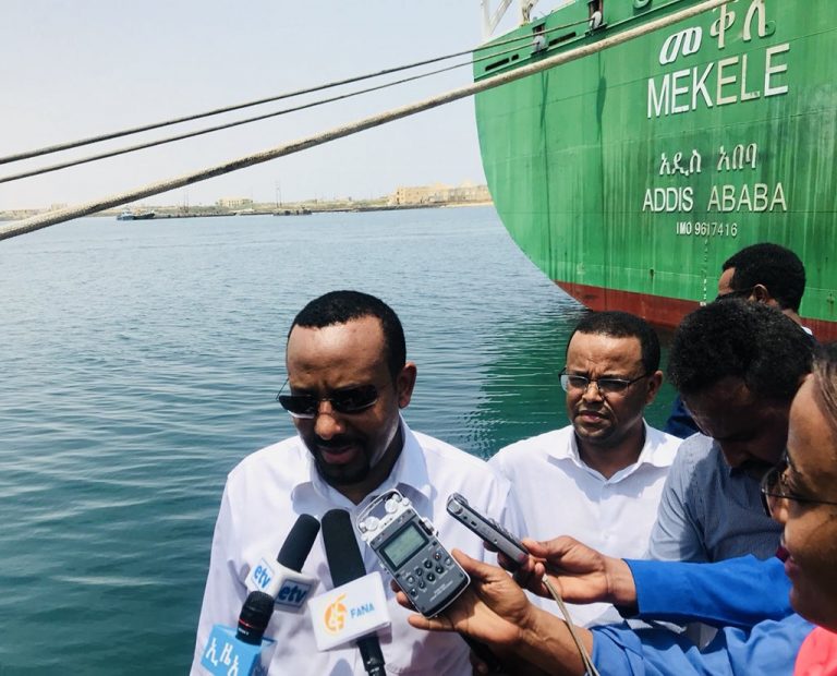 Ethiopian Prime Minister Abiy Ahmed visits Assab, Massawa ports of Eritrea