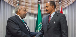 Leaders of Djibouti,Eritrea hold a historic meeting in Jeddah