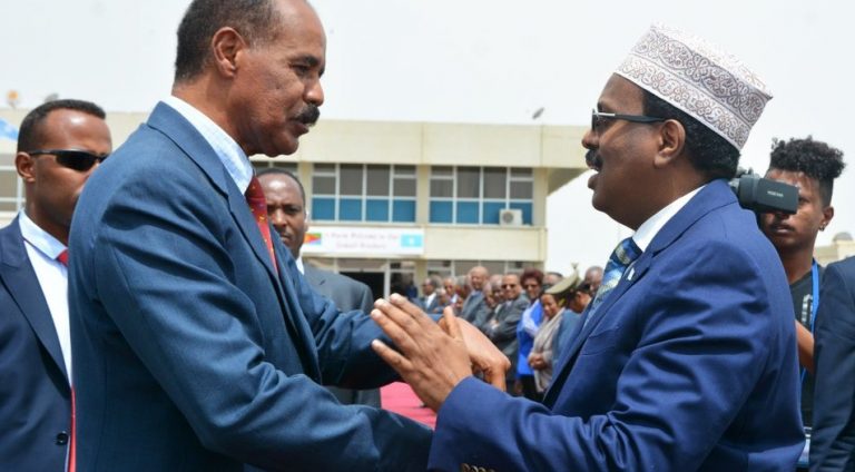 President of the Federal Republic of Somalia, Mr. Mohammed Abdullahi Mohammed has returned home in the afternoon hours of today, 6 September, concluding two-day official visit in Eritrea.
