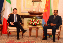 Italian Prime Minister conducts official visit to Asmara