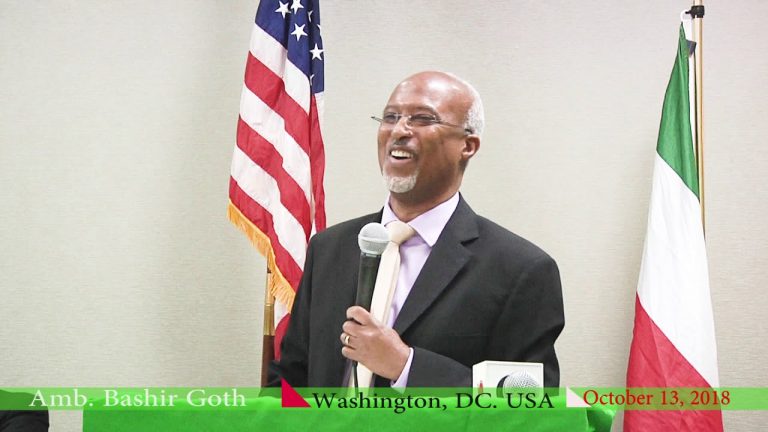 Somaliland Representative to the United States, His Excellency Bashir Goth