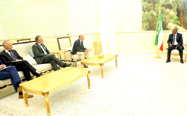 Somaliland President Meets with EU delegation