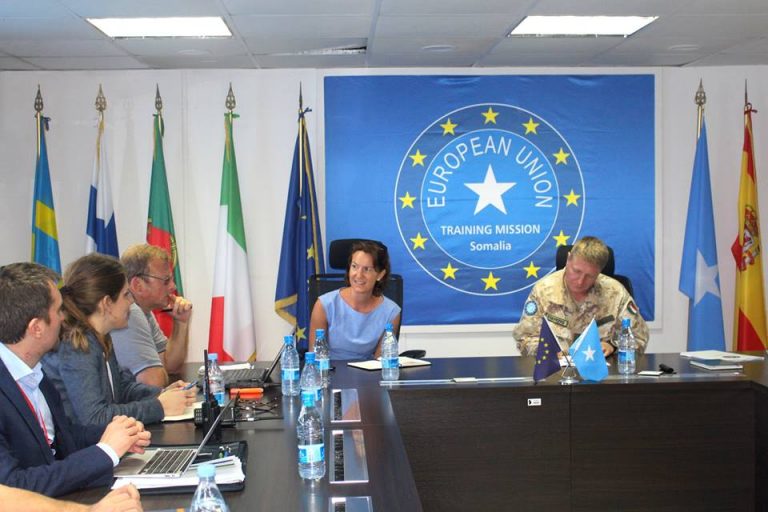 European Union external Action service representatives visit EUCAP Somalia
