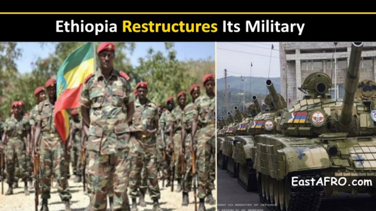 Ethiopia restructures its defense force
