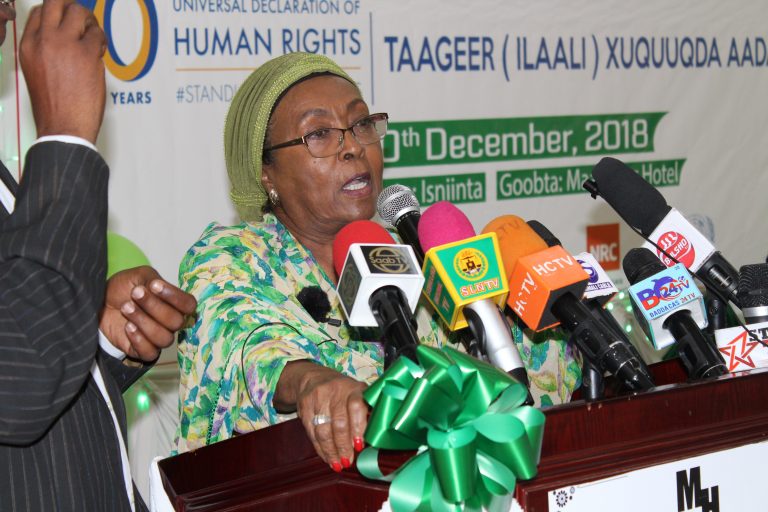 Somaliland respect international human rights but we need to obtain our Human Rights in the International Arena ,”Edna aden Ismail