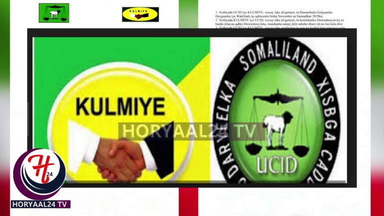 Somaliland:Kulmiye and UCID agree on  Parliamentary Poll Date