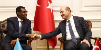 Turkey’s Interior Minister Suleyman Soylu met with his Somali counterpart on Wednesday in Ankara.