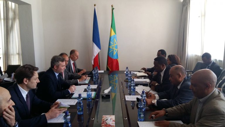 Ethiopia State Minister Dr.Markos Opens Third Ethio-France Political Consultation
