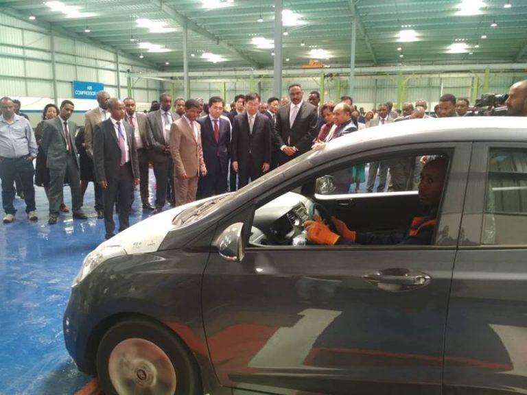 Dr. Workneh Inaugurates Hyundai Marathon Motor Vehicle Assembly Plant