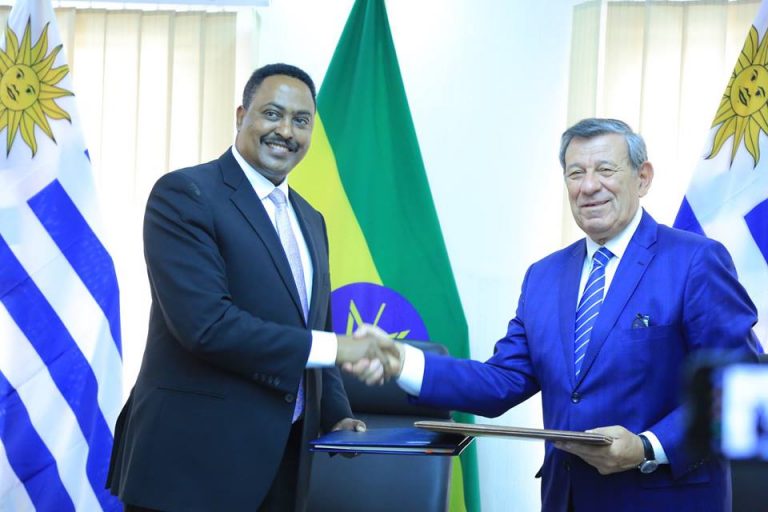 Ethiopia and Uruguay have signed political consultation in a bid to advance bilateral cooperation between the two countries.