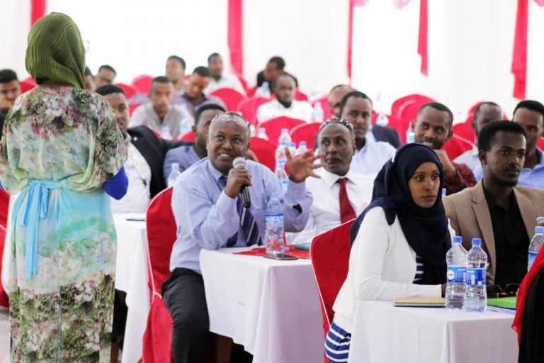 Participants attend United Nations procurement seminar in Hargeisa, 9-10 February 2019. Photo: Ali Jibril