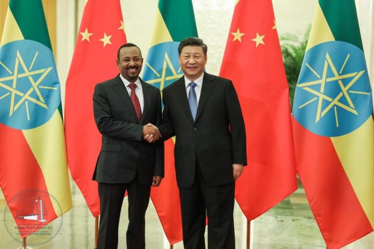 Chinese President Xi meets Ethiopian prime minister Abiy Ahmed