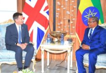 Ethiopia, UK Commit to to Deepen ties based on a long tradition of cooperation