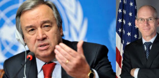 United Nations Secretary-General António Guterres today announced the appointment of James Swan of the United States as his Special Representative for Somalia and Head of the United Nations Assistance Mission in Somalia (UNSOM).
