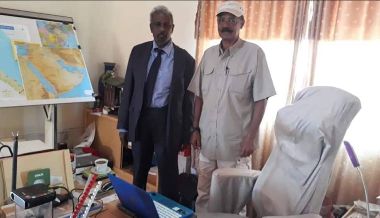 Eritrean President Receives Somaliland Envoy to the UN Photo credit Geeska