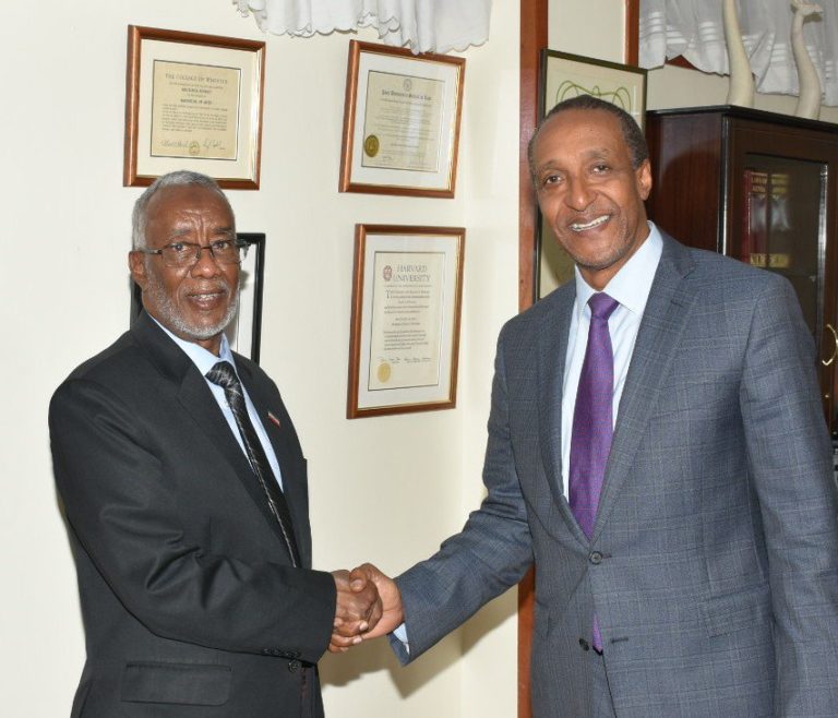 Somaliland FM Meets With Permanent Secretary of Kenya’s Ministry of Foreign Affairs and Saudi Ambassador to Kenya