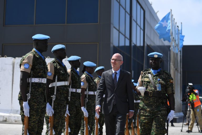 NEW UN Special Representative for Somalia arrives in Mogadishu 