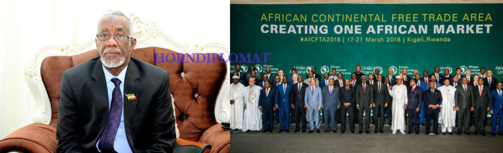 Somaliland FM Arrives in Niger to attend African Union Summit