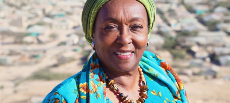 Former first lady of the self-declared republic of Somaliland and midwife Edna Adan Ismail