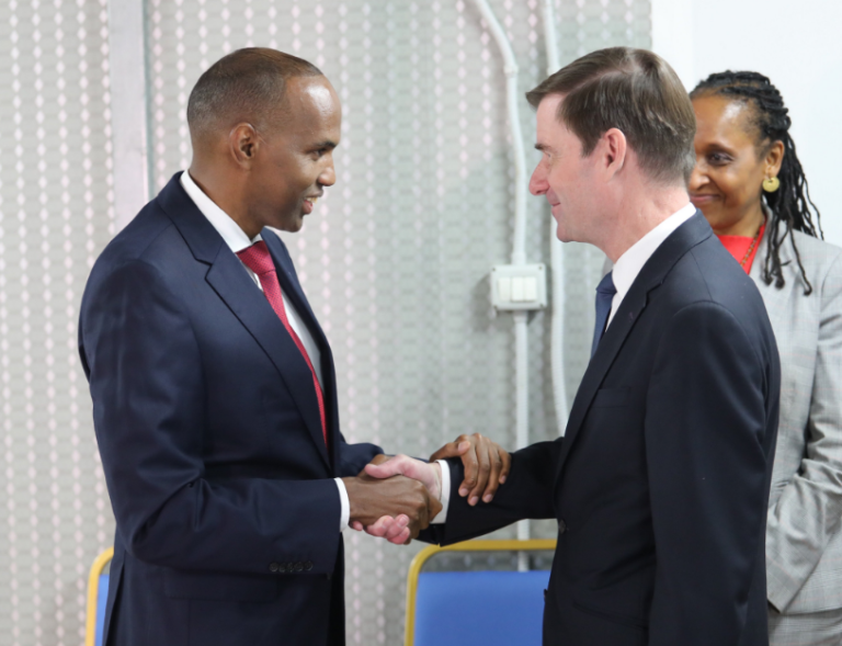 Under Secretary for Political Affairs David Hale Meets with Somali PM