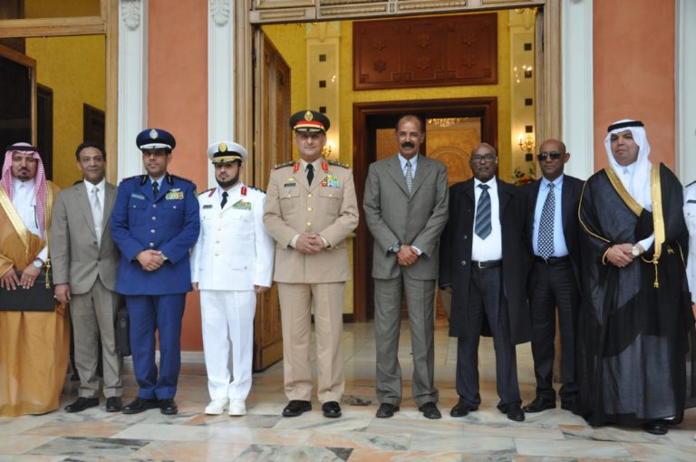 Eritrean President Receives senior Saudi delegation