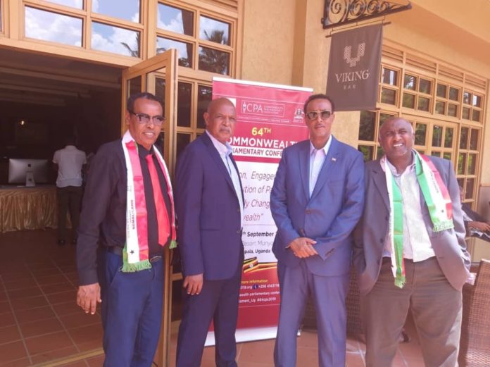 Somaliland MPS Attend 64th Commonwealth Parliamentary in Kampala