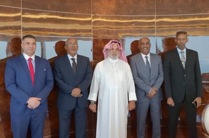 Somaliland Vice President Meets Kuwait emir's son Sheikh Hamad Sabah
