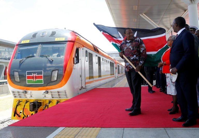 Kenya opens $1.5 billion Chinese-built railway linking Rift Valley town and Nairobi