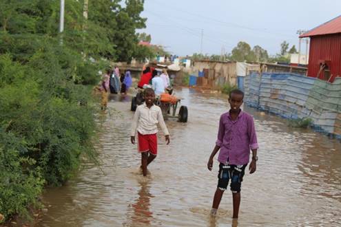 Tens of thousands of flood-hit families in Hiraan urgently need humanitarian aid