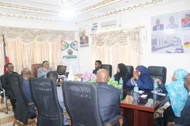 Somaliland: Sonsaf meets with speakers of the house of representatives