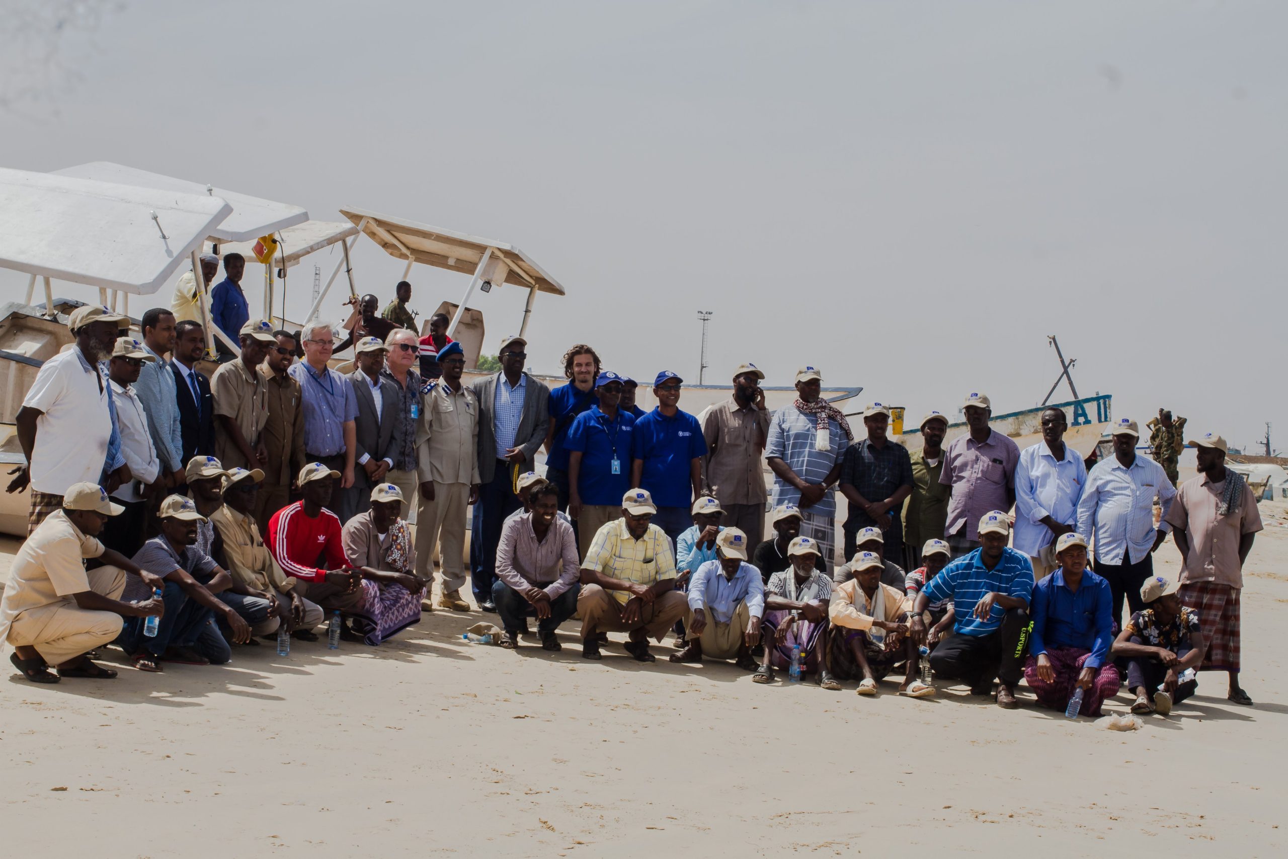 FAO hands over 12 fishing vessels to fishing co-operatives in Puntland