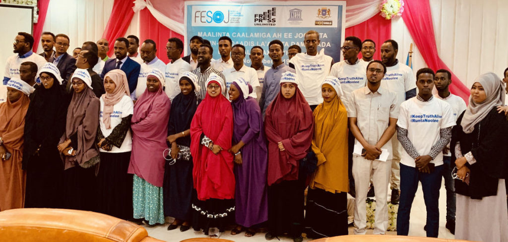 Somalia:FESOJ joins the world in commemorating the International Day to end impunity for crimes against journalists