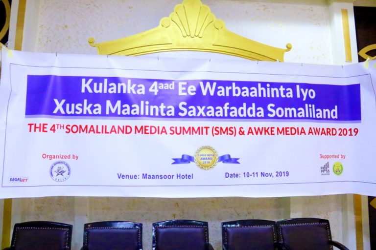 SOLJA Hosts the 4th Somaliland Media Summit and Announced the winners of annual awards